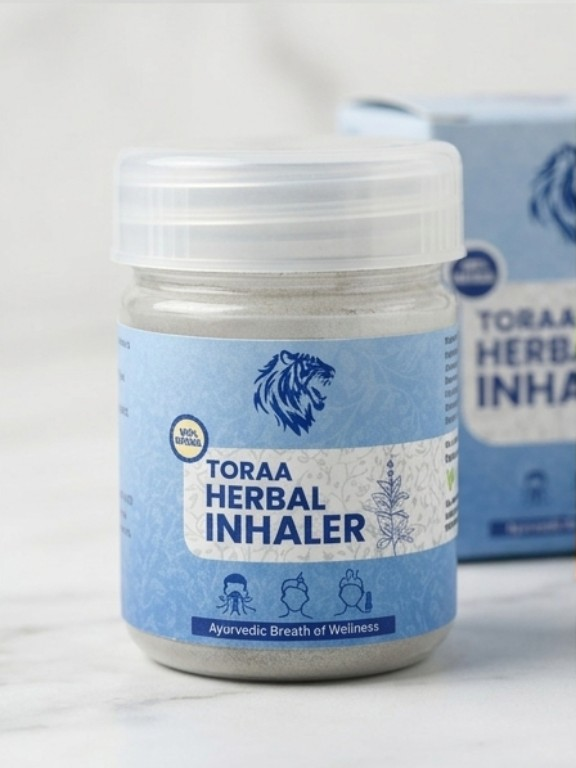 Toraa Herbal Inhaler - label close-up
